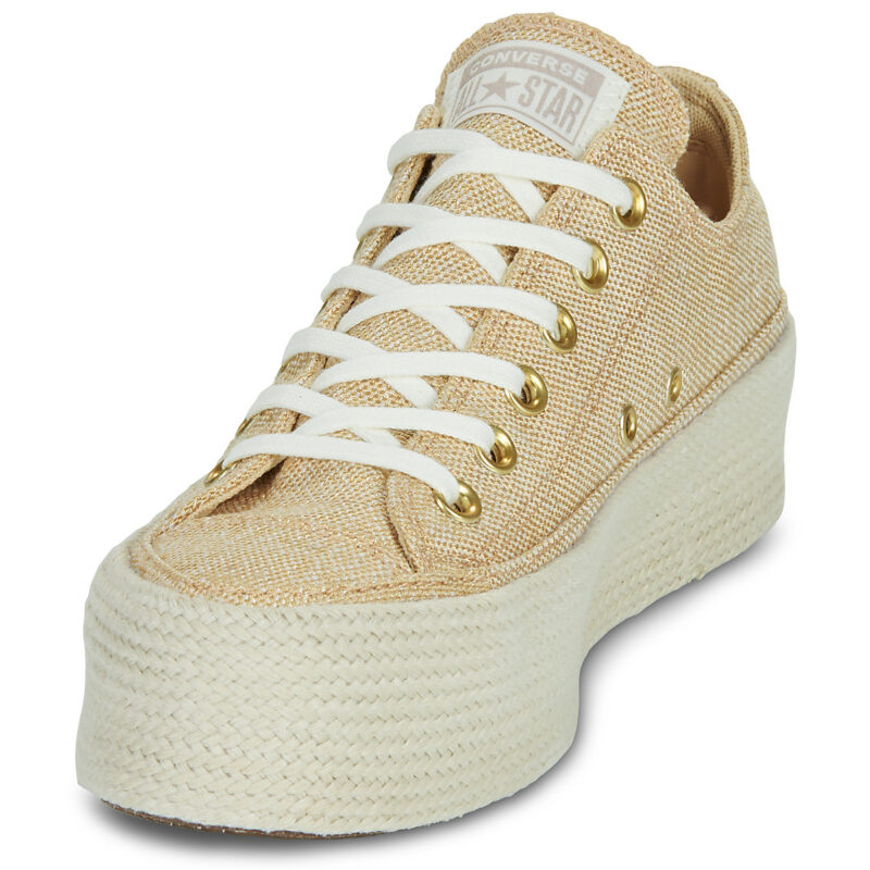 Converse  Chuck Taylor All Star Lift Espadrille  Beige -  Sneakers basse Donna - 3