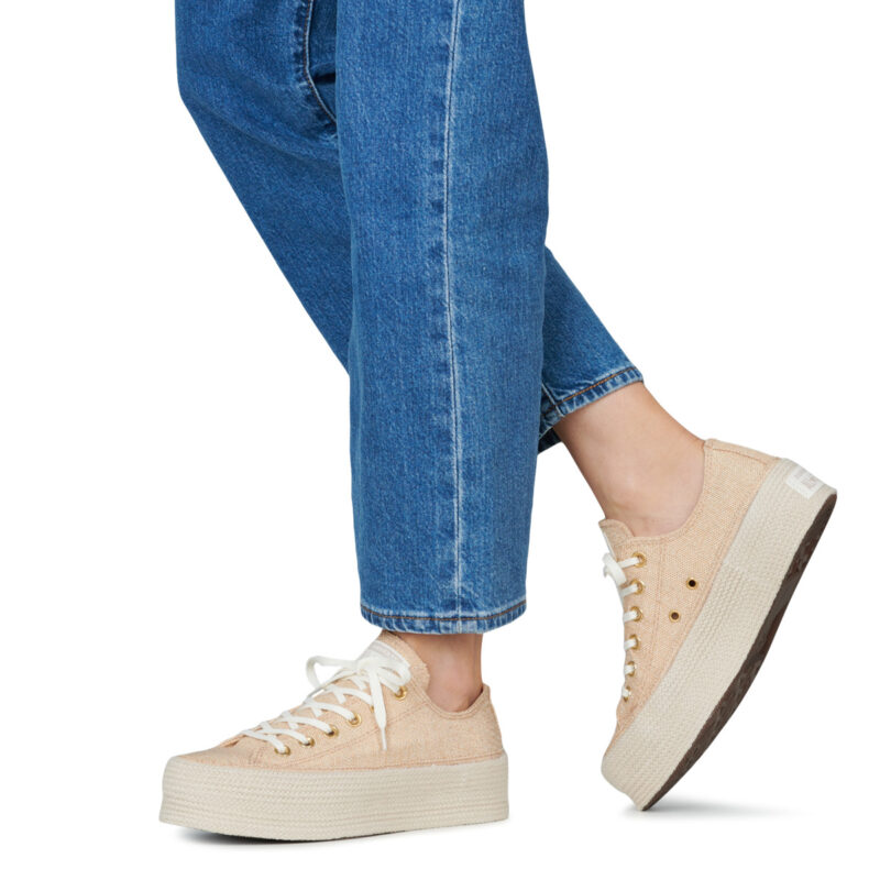 Converse  Chuck Taylor All Star Lift Espadrille  Beige -  Sneakers basse Donna - 8