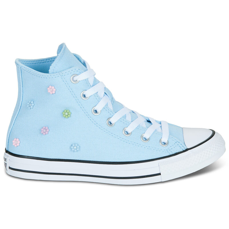 Converse Chuck Taylor All Star Blu Sneakers alte Donna - 2