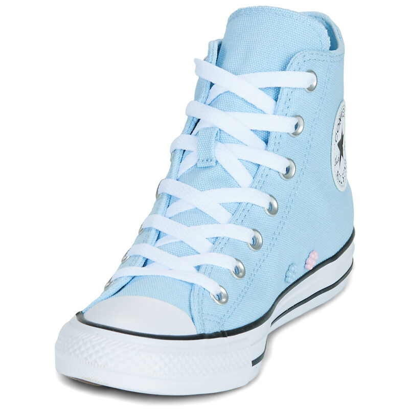 Converse Chuck Taylor All Star Blu Sneakers alte Donna - 3