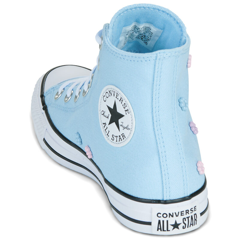 Converse Chuck Taylor All Star Blu Sneakers alte Donna - 5