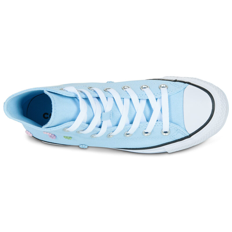 Converse Chuck Taylor All Star Blu Sneakers alte Donna - 6