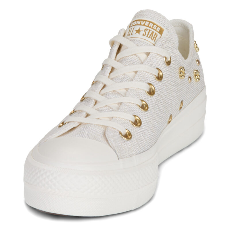 Converse Chuck Taylor All Star Lift Beige Sneakers basse Donna - 3