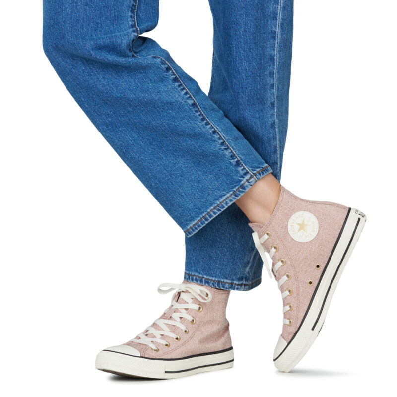 Converse  Chuck Taylor All Star  Rosa -  Sneakers alte Donna - 8