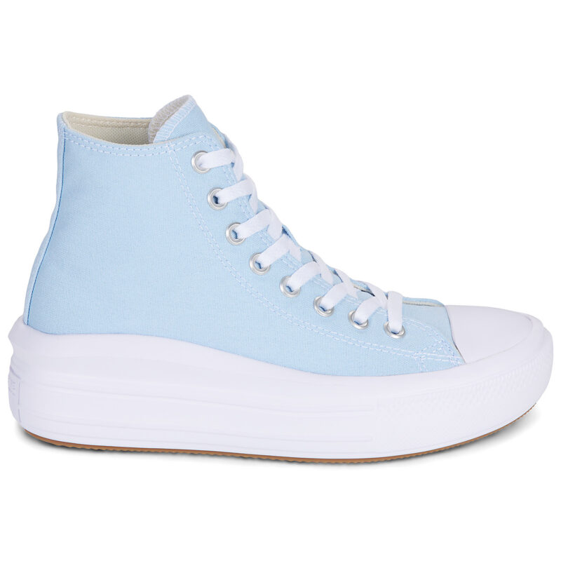 Converse Chuck Taylor All Star Move Blu Sneakers alte Donna - 2
