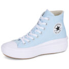 Converse Chuck Taylor All Star Move Blu Sneakers alte Donna - 4
