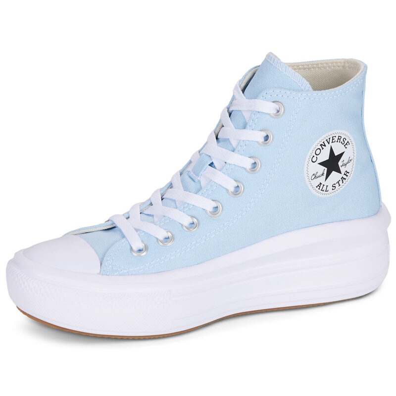 Converse Chuck Taylor All Star Move Blu Sneakers alte Donna - 4