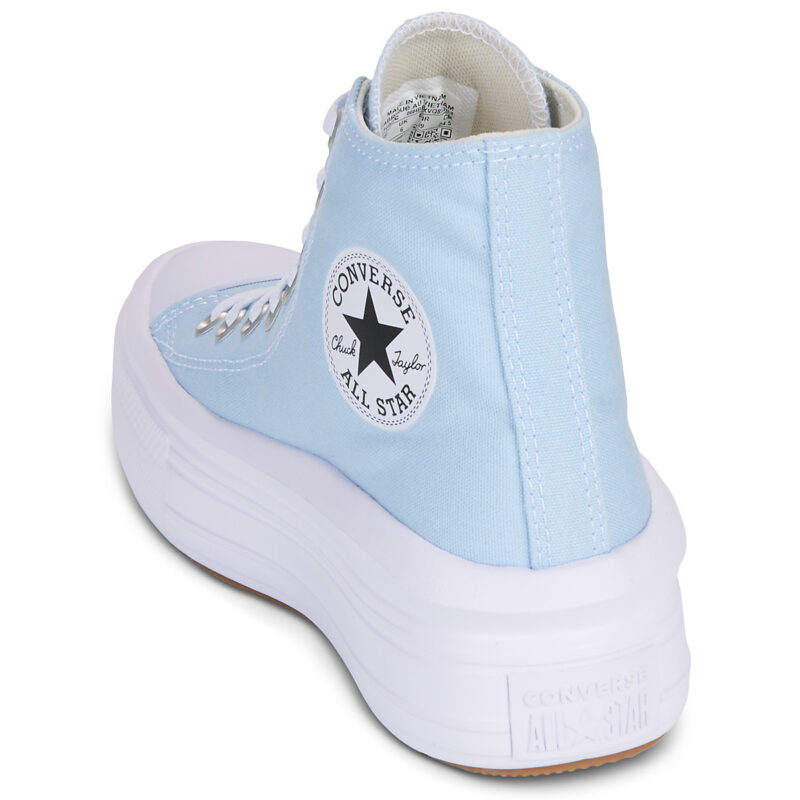 Converse Chuck Taylor All Star Move Blu Sneakers alte Donna - 5
