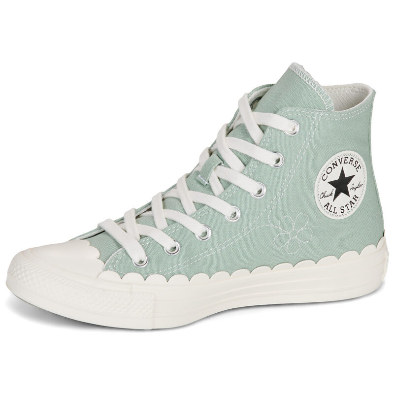 Converse  Chuck Taylor All Star  Verde -  Sneakers alte Donna - 4