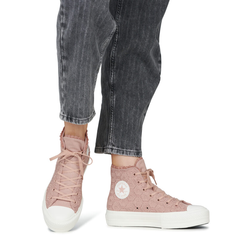 Converse  Chuck Taylor All Star Lift  Rosa -  Sneakers alte Donna - 8