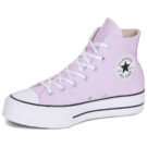 Converse Chuck Taylor All Star Lift Rosa Sneakers alte Donna - 4