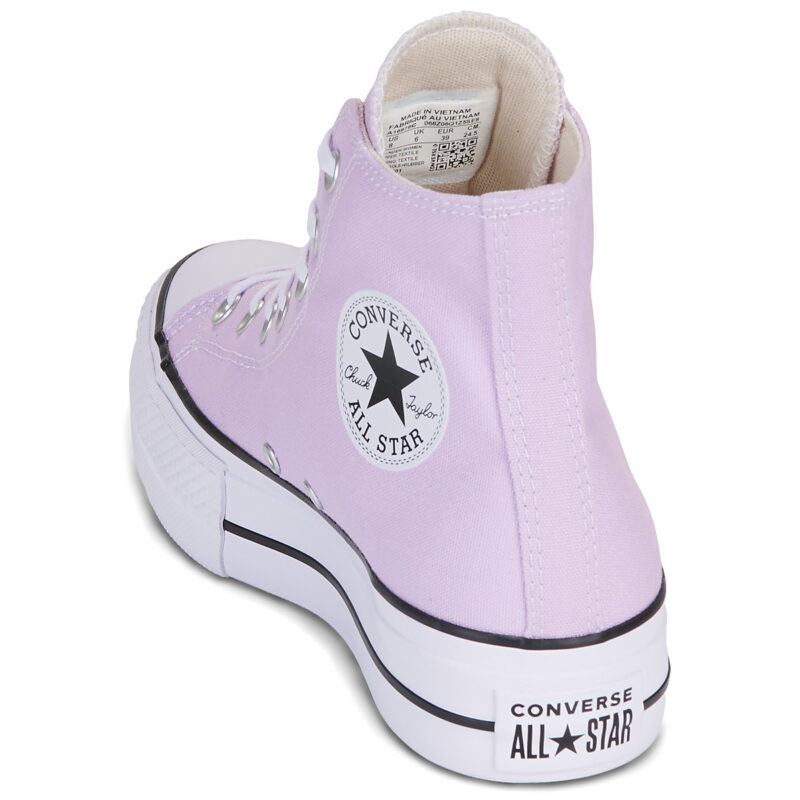Converse Chuck Taylor All Star Lift Rosa Sneakers alte Donna - 5