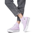 Converse Chuck Taylor All Star Lift Rosa Sneakers alte Donna - 8
