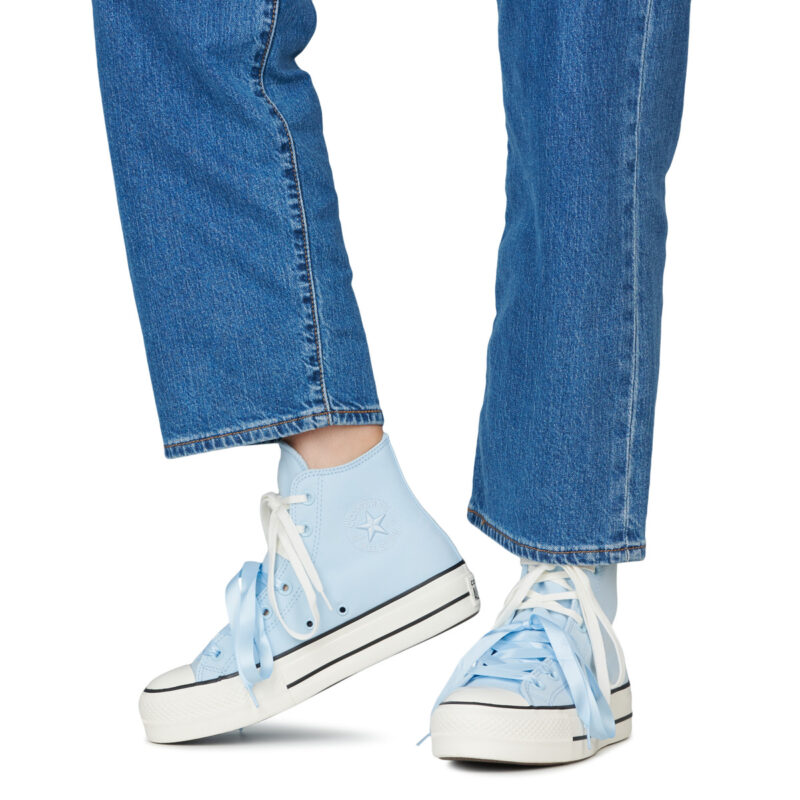 Converse  Chuck Taylor All Star Lift  Blu -  Sneakers alte Donna - 8
