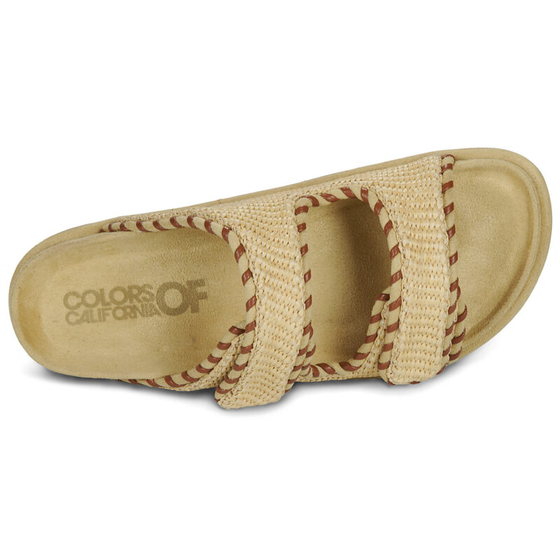 Colors of California BIOW Beige Sandali bassi Donna - 6