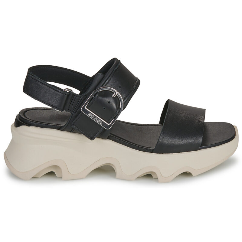 Sorel KINETIC IMPACT WEDGE Nero Sandali con zeppa Donna - 2