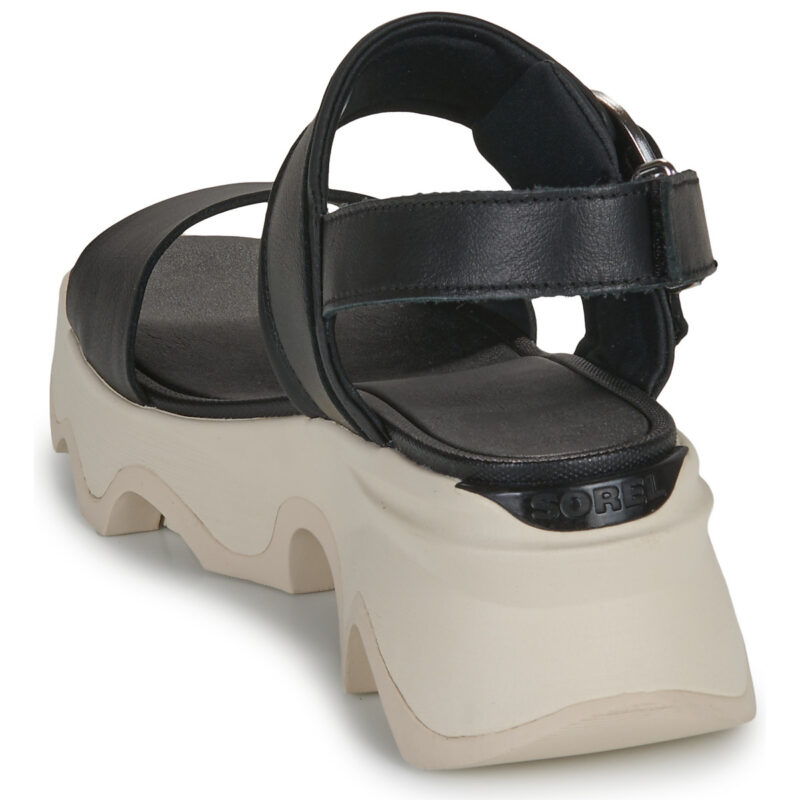 Sorel KINETIC IMPACT WEDGE Nero Sandali con zeppa Donna - 5