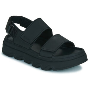 Sorel KINETIC SUNCHASE ANKLE STRAP Nero Sandali bassi Donna