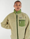 Felpa Patagonia W'S CLASSIC RETRO-X JKT Beige Felpe Donna - 5