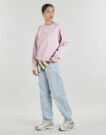 Felpe Patagonia W'S '95 OVAL LOGO DAILY CREW Rosa Felpe Donna - 3