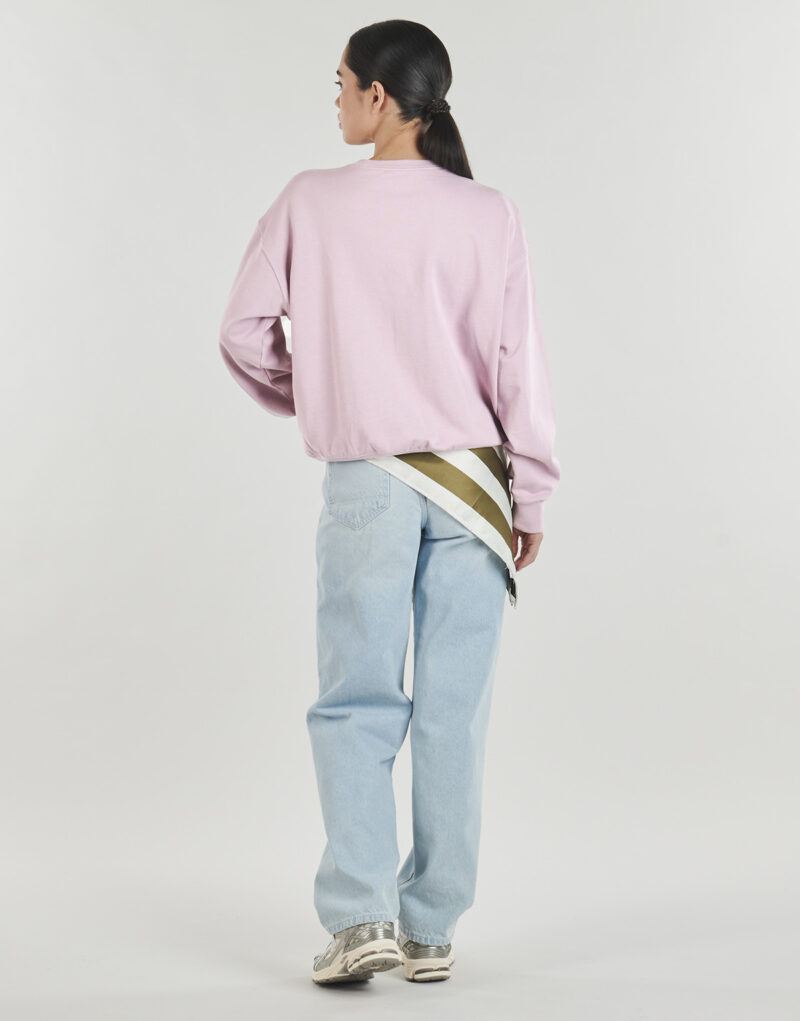 Felpe Patagonia W'S '95 OVAL LOGO DAILY CREW Rosa Felpe Donna - 4