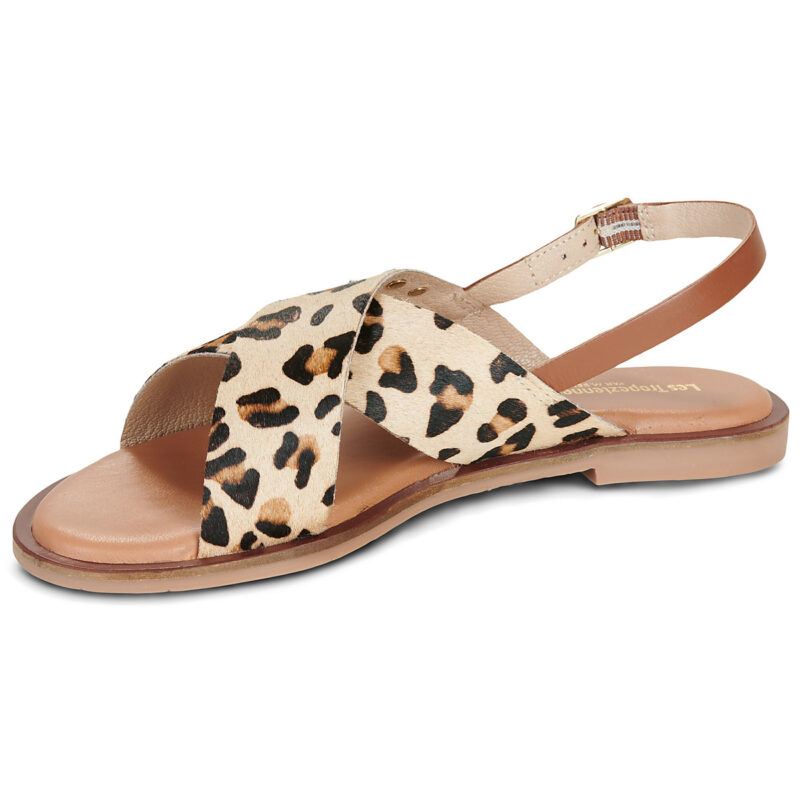 Les Tropeziennes par M.Belarbi DOAPO Beige Women's Flat Sandals - 4