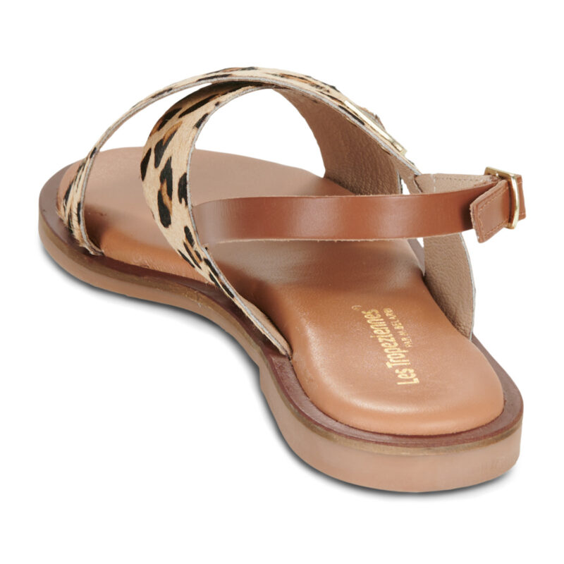 Les Tropeziennes par M.Belarbi DOAPO Beige Women's Flat Sandals - 5