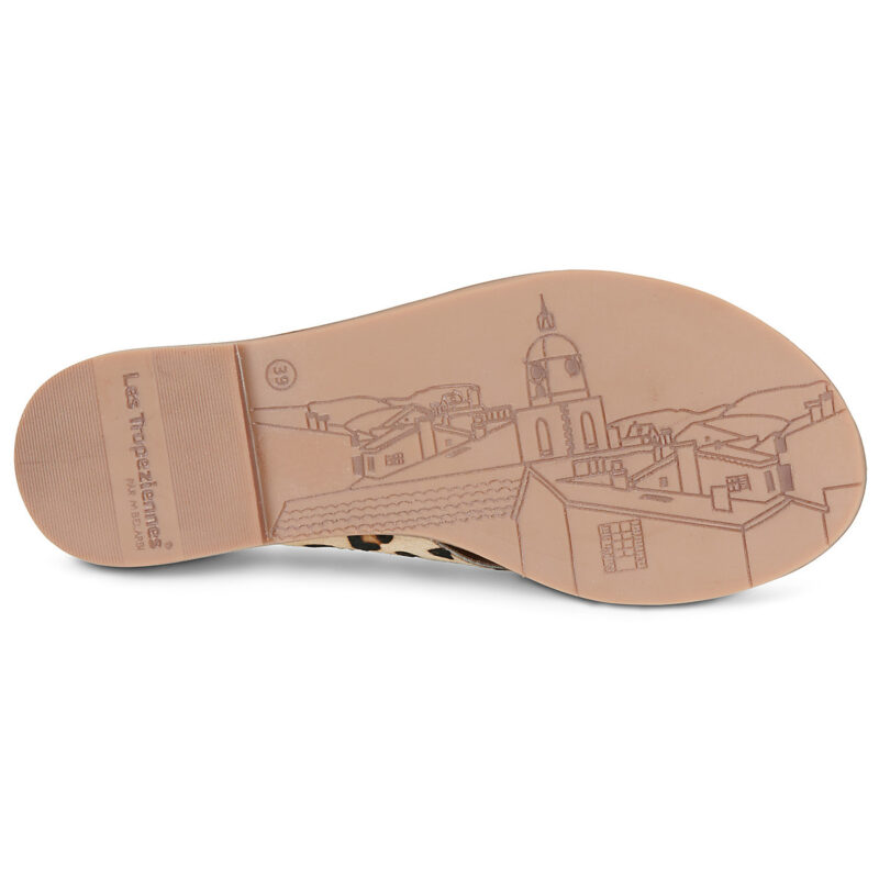 Les Tropeziennes par M.Belarbi DOAPO Beige Women's Flat Sandals - 7