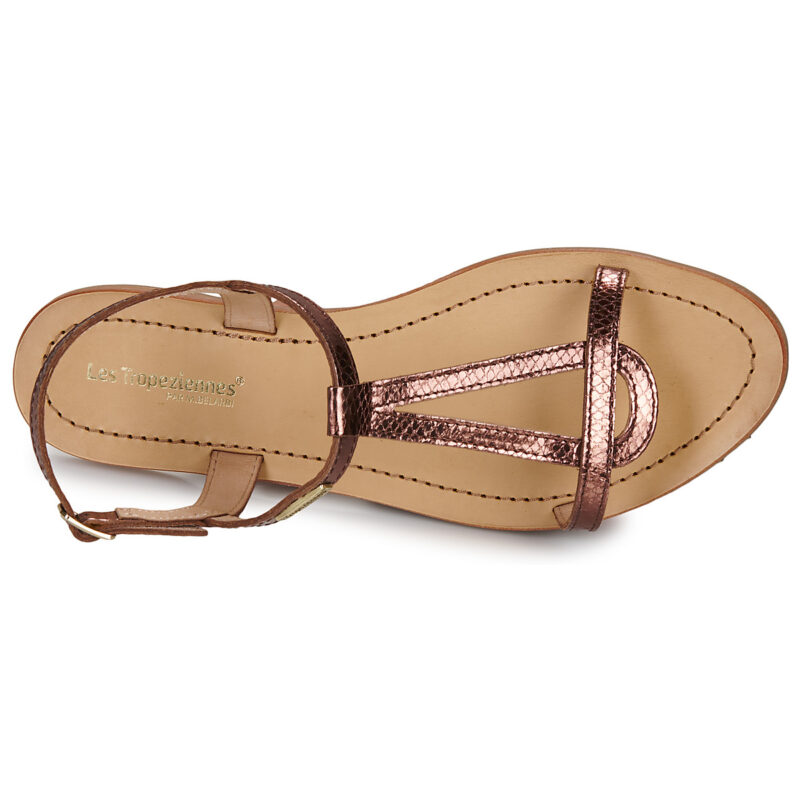 Les Tropeziennes par M.Belarbi HAMATGUM Gold Flache Damensandalen - 6