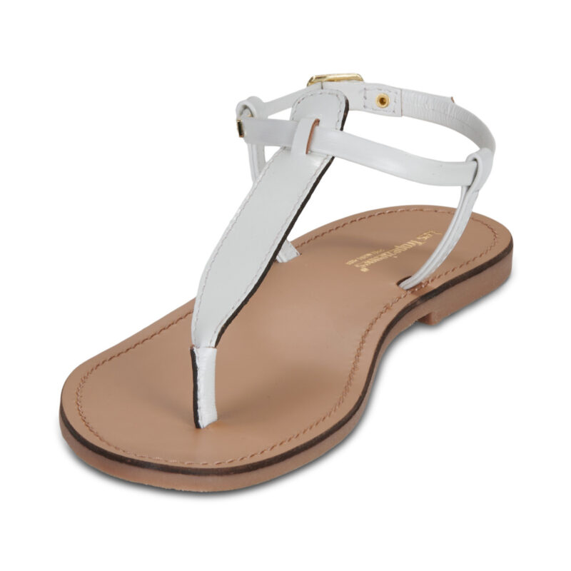 Les Tropeziennes par M.Belarbi HARVIL Wei&szlig; Damen flache Sandalen - 3