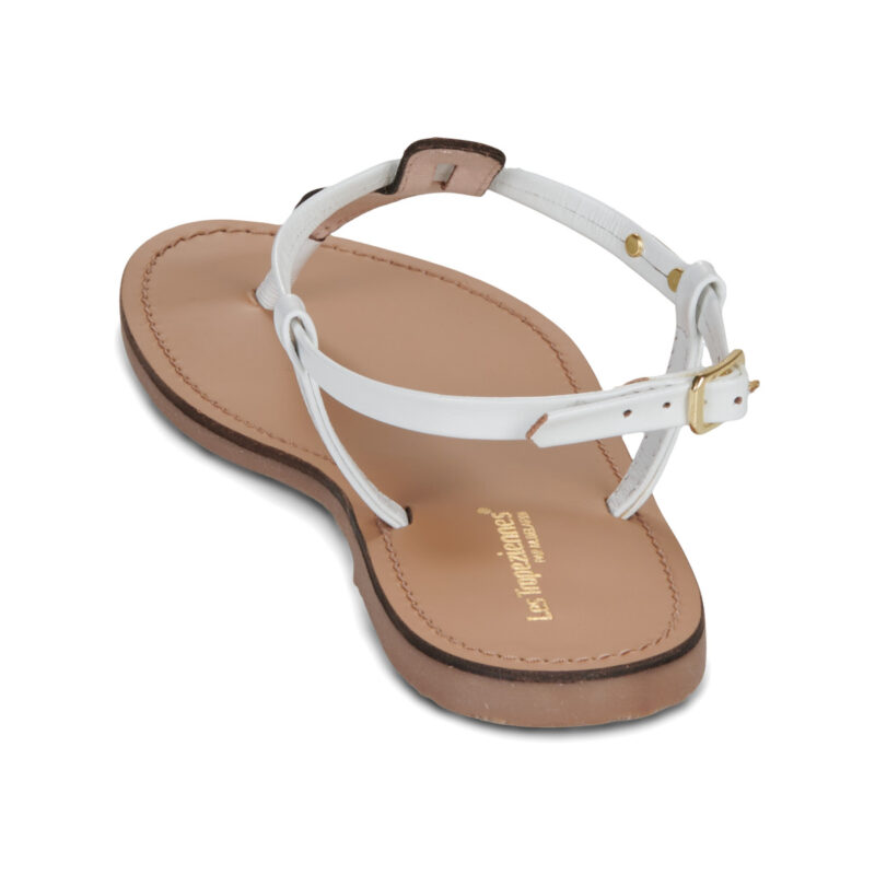 Les Tropeziennes par M.Belarbi HARVIL Wei&szlig; Damen flache Sandalen - 5