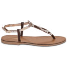 Les Tropeziennes par M.Belarbi HARVIL Schwarze flache Sandalen Damen - 2