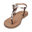 Les Tropeziennes par M.Belarbi HARVIL Schwarze flache Sandalen Damen - 3
