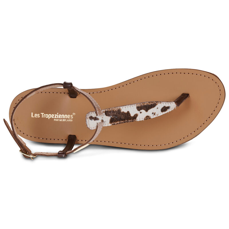 Les Tropeziennes par M.Belarbi HARVIL Schwarze flache Sandalen Damen - 6