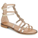 Les Tropeziennes par M.Belarbi HASTRID Gold Flache Damensandalen - 1