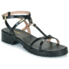 Les Tropeziennes par M.Belarbi HAURA Schwarz Flache Sandalen Damen