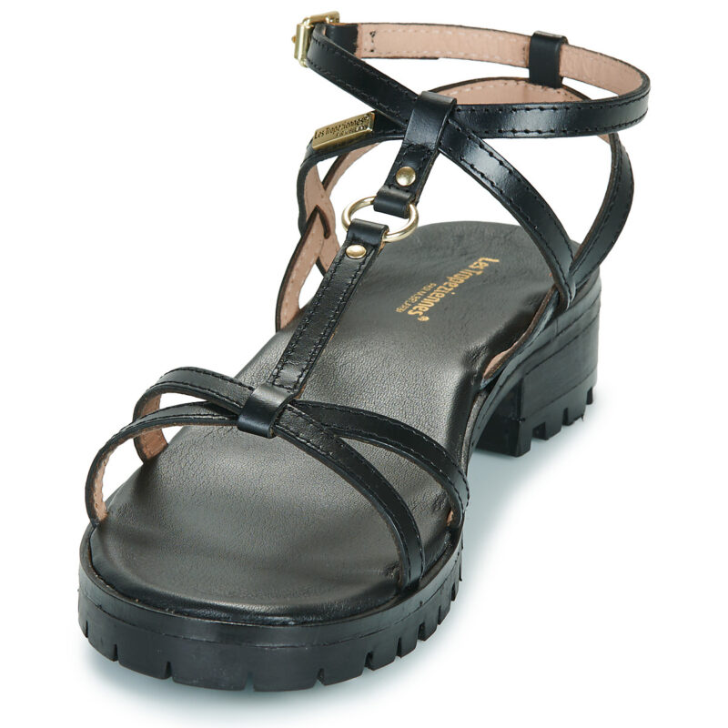 Les Tropeziennes par M.Belarbi HAURA Schwarz Sandalen niedrig Frau - 3