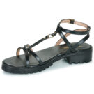 Les Tropeziennes par M.Belarbi HAURA Schwarz Sandalen niedrig Frau - 4