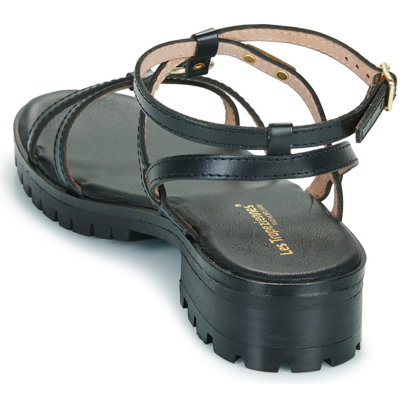 Les Tropeziennes par M.Belarbi HAURA Schwarz Sandalen niedrig Frau - 5