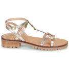 Les Tropeziennes par M.Belarbi HAURA Gold Flache Sandalen Damen - 2