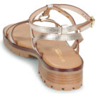 Les Tropeziennes par M.Belarbi HAURA Gold Flache Sandalen Damen - 5