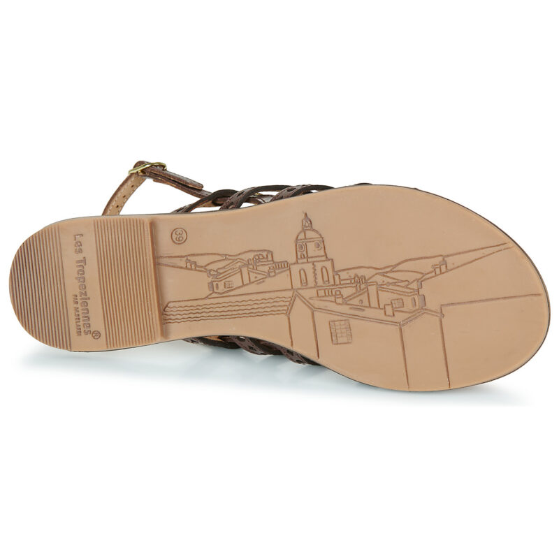 Les Tropeziennes par M.Belarbi HELECTRON Marrone Sandalen niedrig Frau - 7