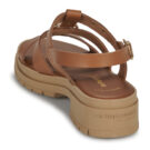 Les Tropeziennes par M.Belarbi TONKA Sandales &agrave; talon marron Femme - 5