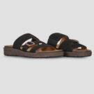 Blundstone AEROCORK SANDAL Nero Ciabatta Donna - 2