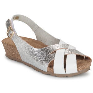 YOKONO  MONACO  Argento -  Sandali con zeppa  Donna