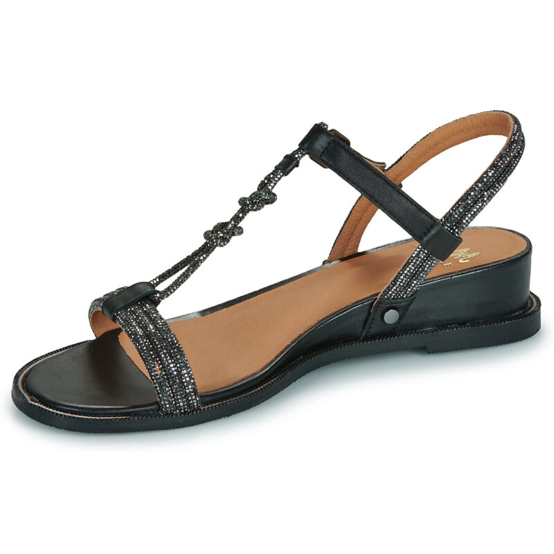 Mam'Zelle OKAPI Nero - Sandali con zeppa Donna - 4