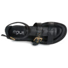Mjus CORFU STRAP Nero Sandali con zeppa Donna - 6