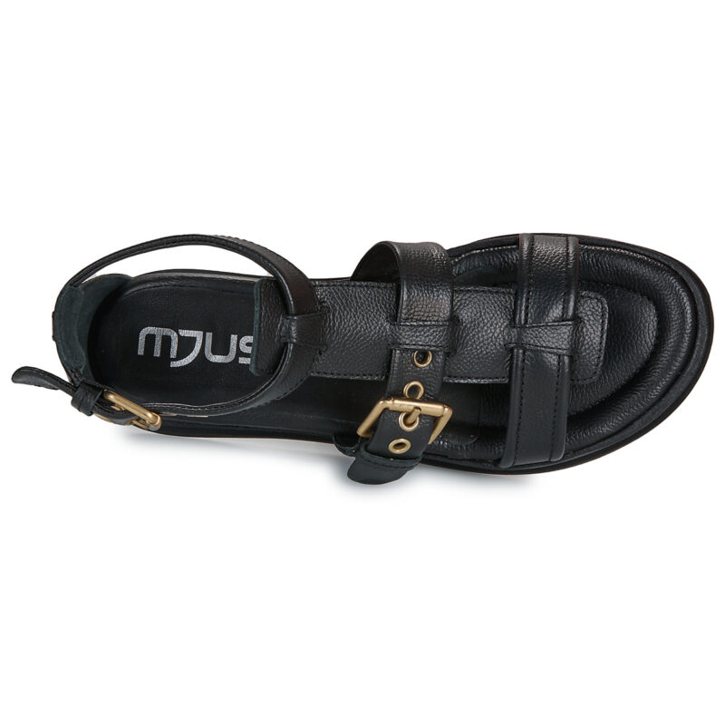 Mjus CORFU STRAP Nero Sandali con zeppa Donna - 6