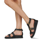 Mjus CORFU STRAP Nero Sandali con zeppa Donna - 8