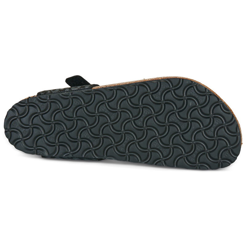 BIRKENSTOCK Gizeh Synth&eacute;tique / Leo / Black / Regular Noir Tongs Femme - 7